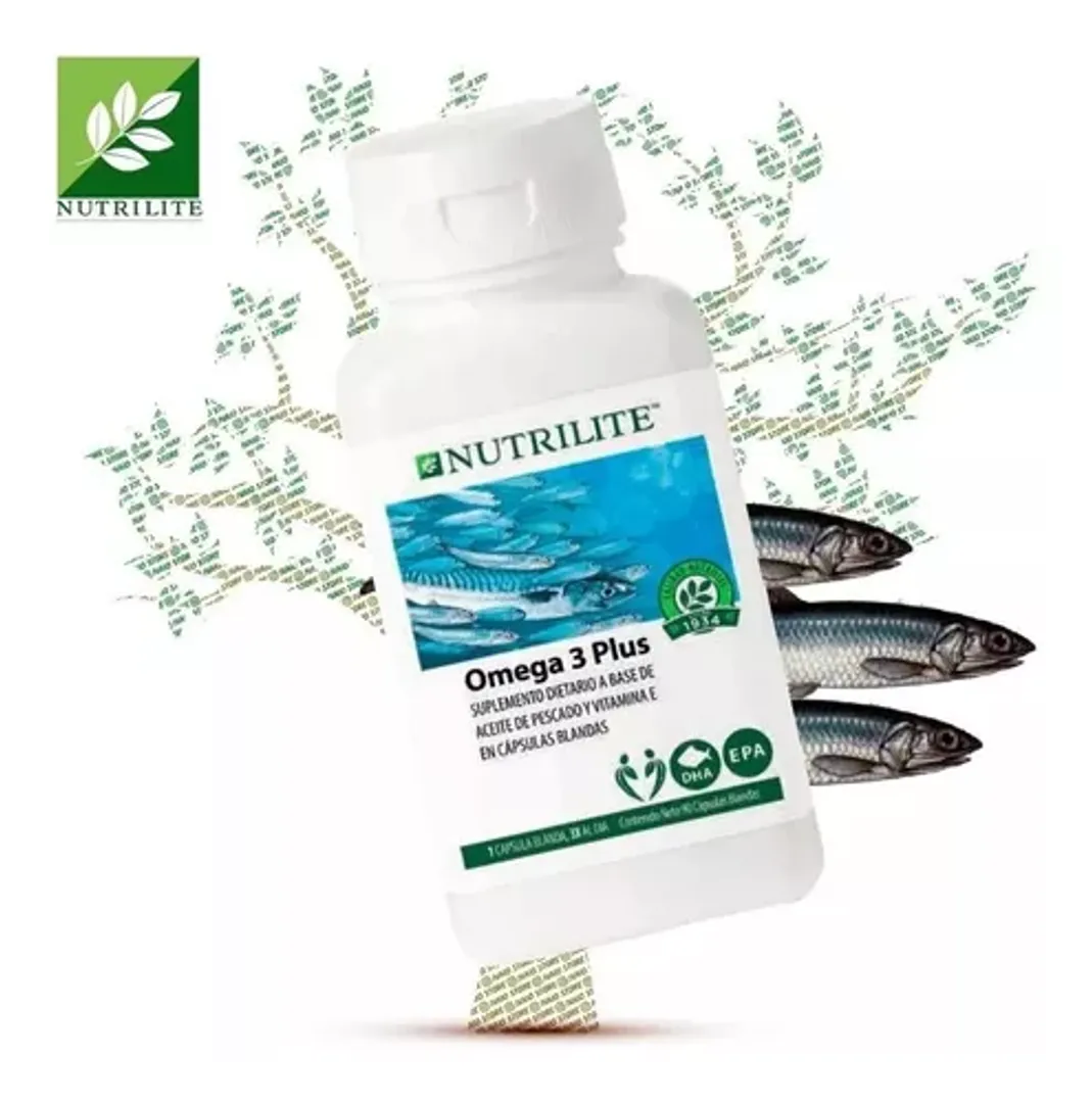 OMEGA 3 PLUS NUTRILITE 90 CÁPSULAS