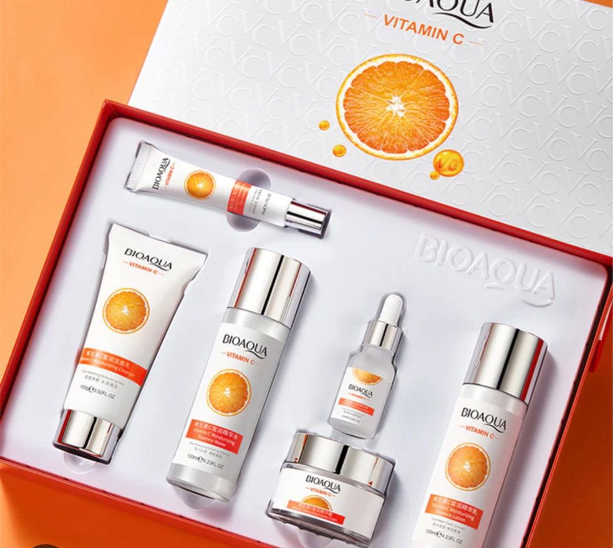 377- KIT FACIAL HIDRATANTE VITAMINA C BIOAQUA