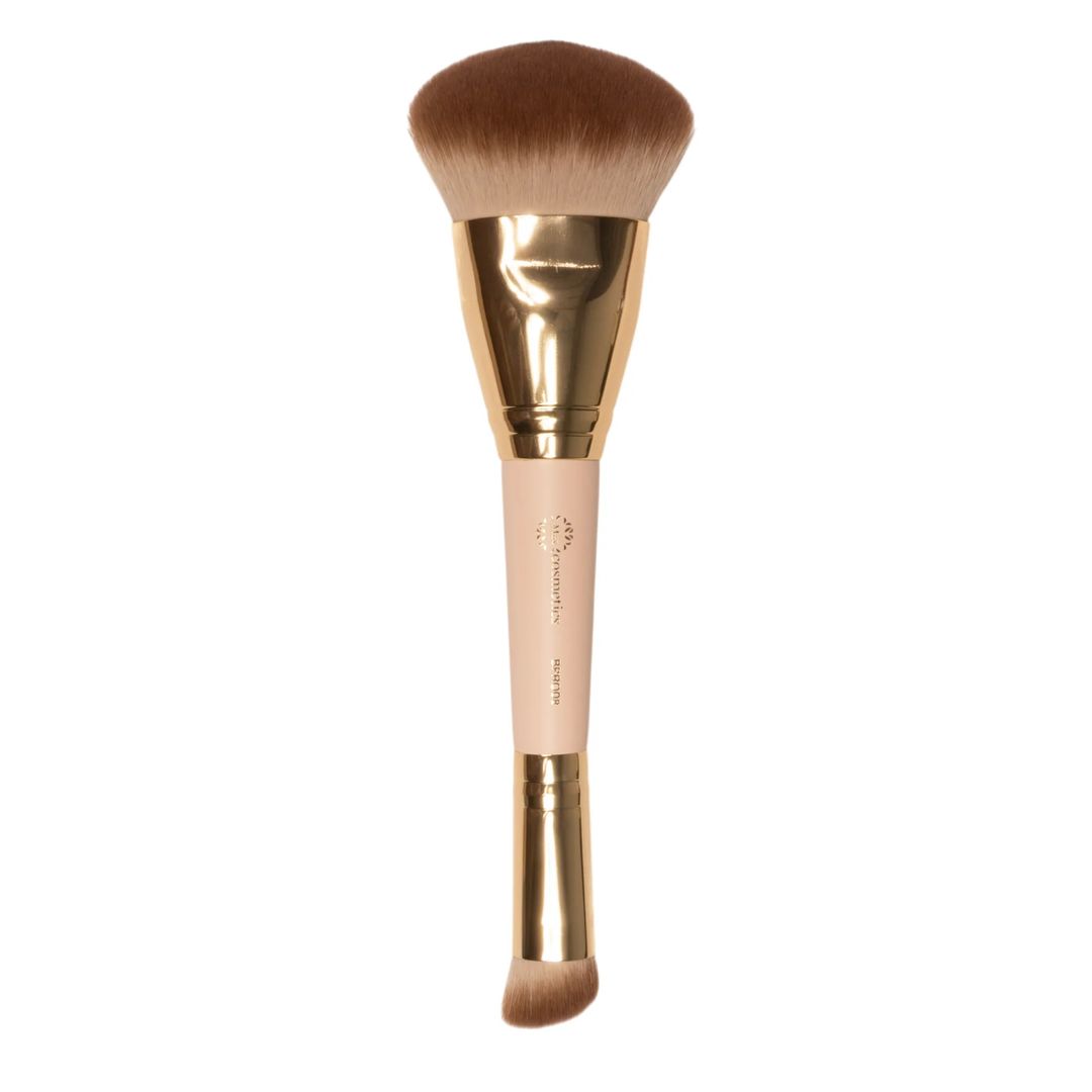 BROCHA DOBLE PARA BASE Y CORRECTOR PRO BRUSH MIIS COSMETICS