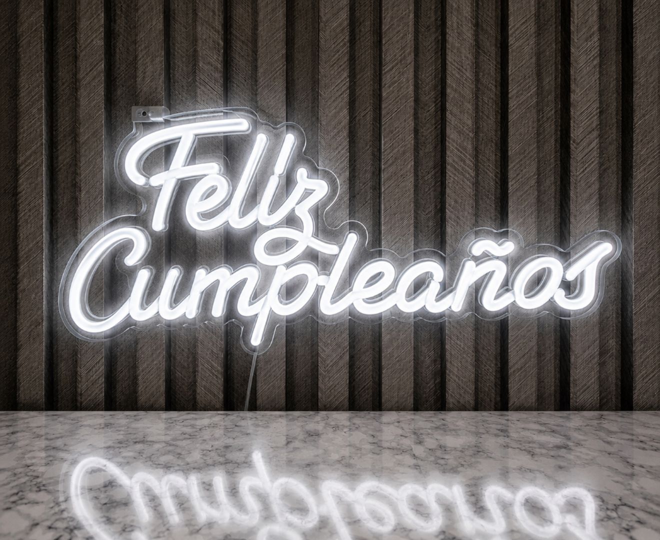 AVISO DE LUZ FELIZ CUMPLEAÑOS 42 CM IMPORTADO 
