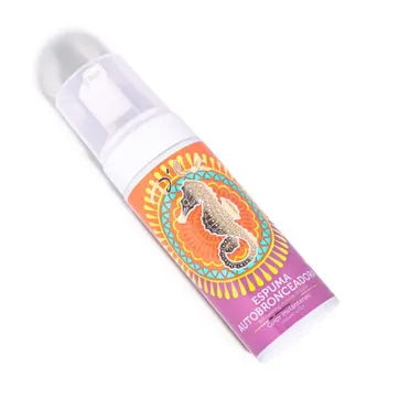 ESPUMA AUTOBRONCEADORA TONO OSCURO 150 ML D´LUCHI - imagen 1