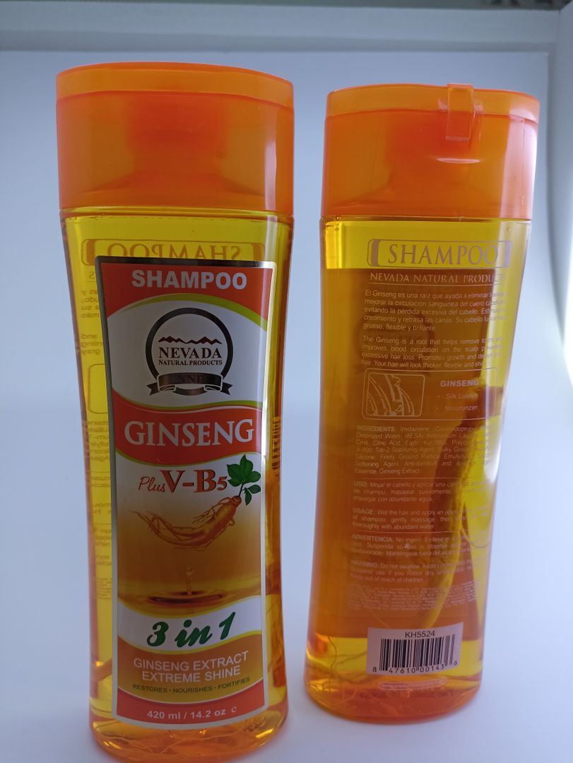 Shampoo Ginseng 3 en 1 Nevada