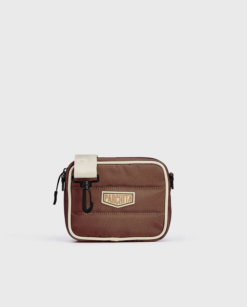 BANDOLERA MILU SINFONIA MARRON X IVORY