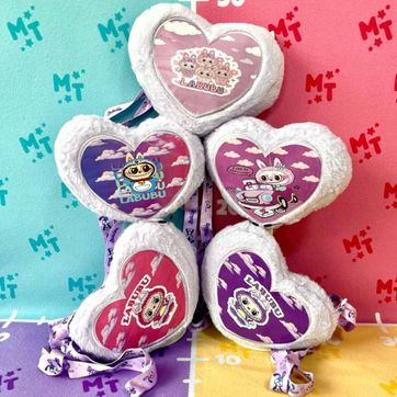 Imagen del producto Bolso Labubu corazón