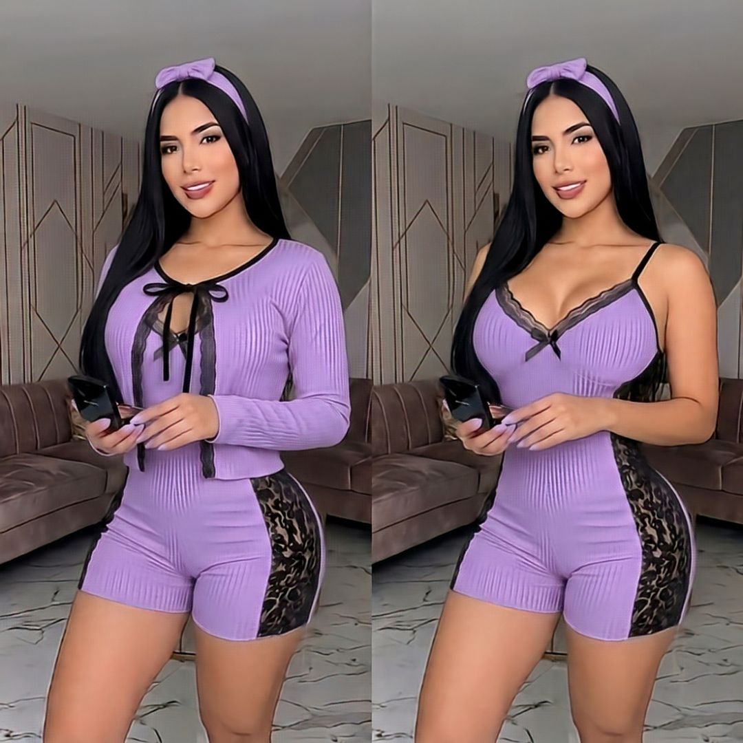 Pijamas Set de tres Piezas