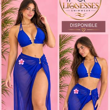 Conjunto de bikini con salida de baño larga - imagen 1
