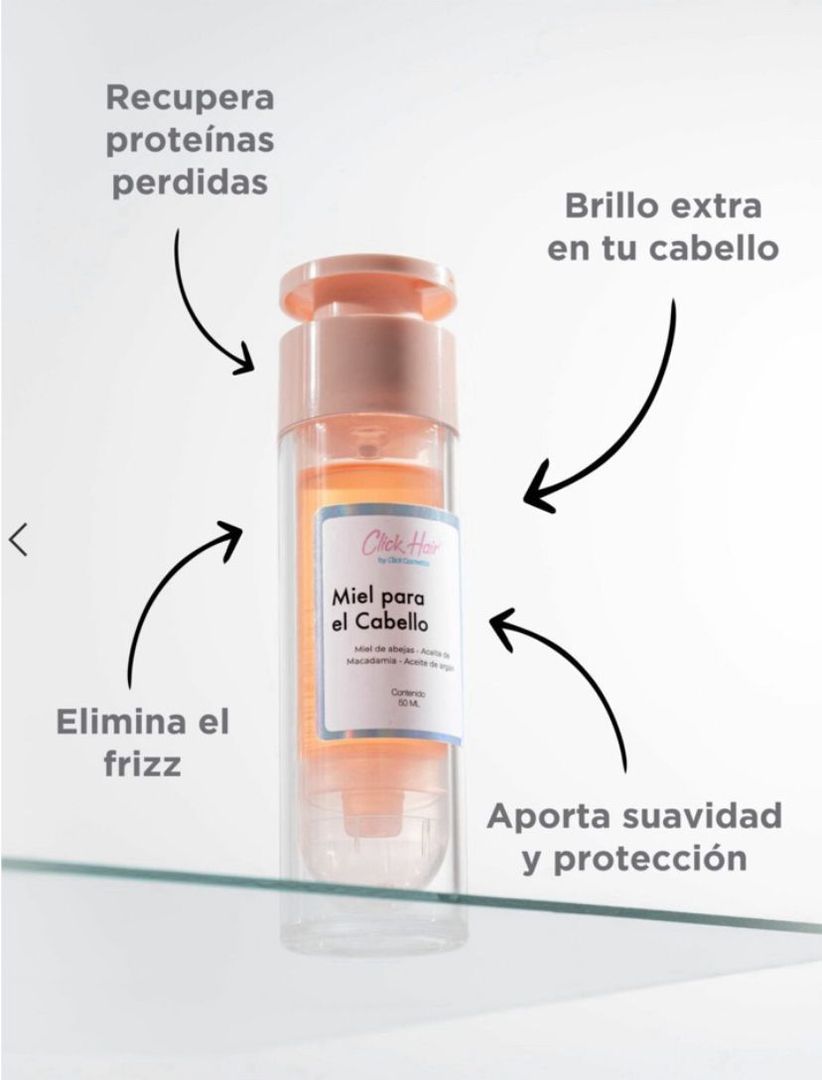 Miel para el cabello