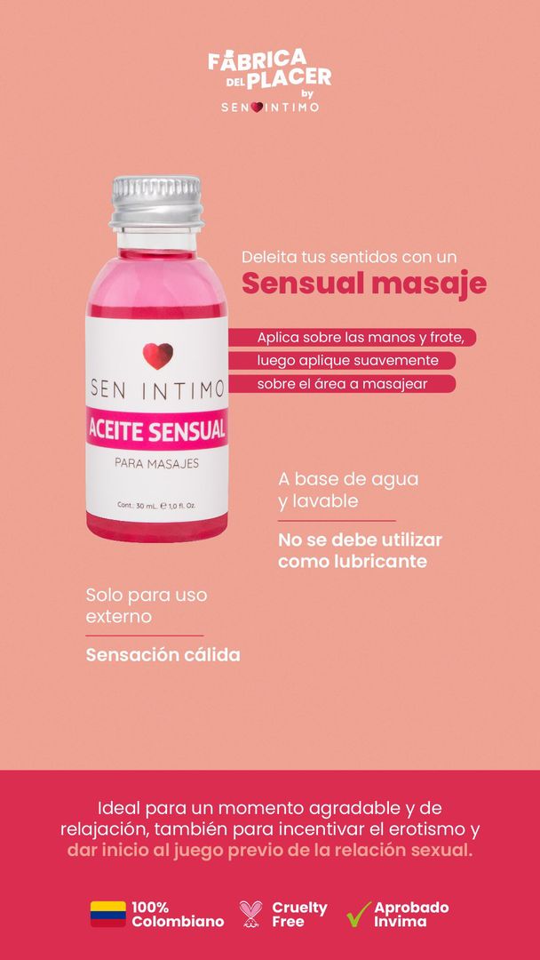 Aceite Para Masajes X 30 ML