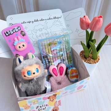 Imagen del producto Cajita día del niño labubu 