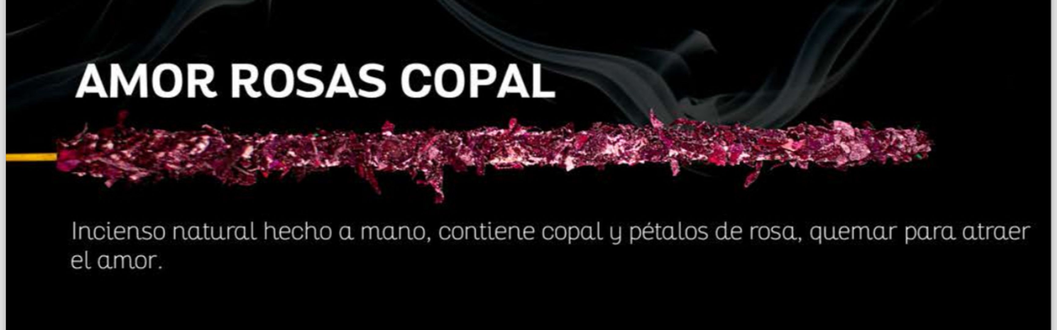 Varilla de Copal para el amor (u)