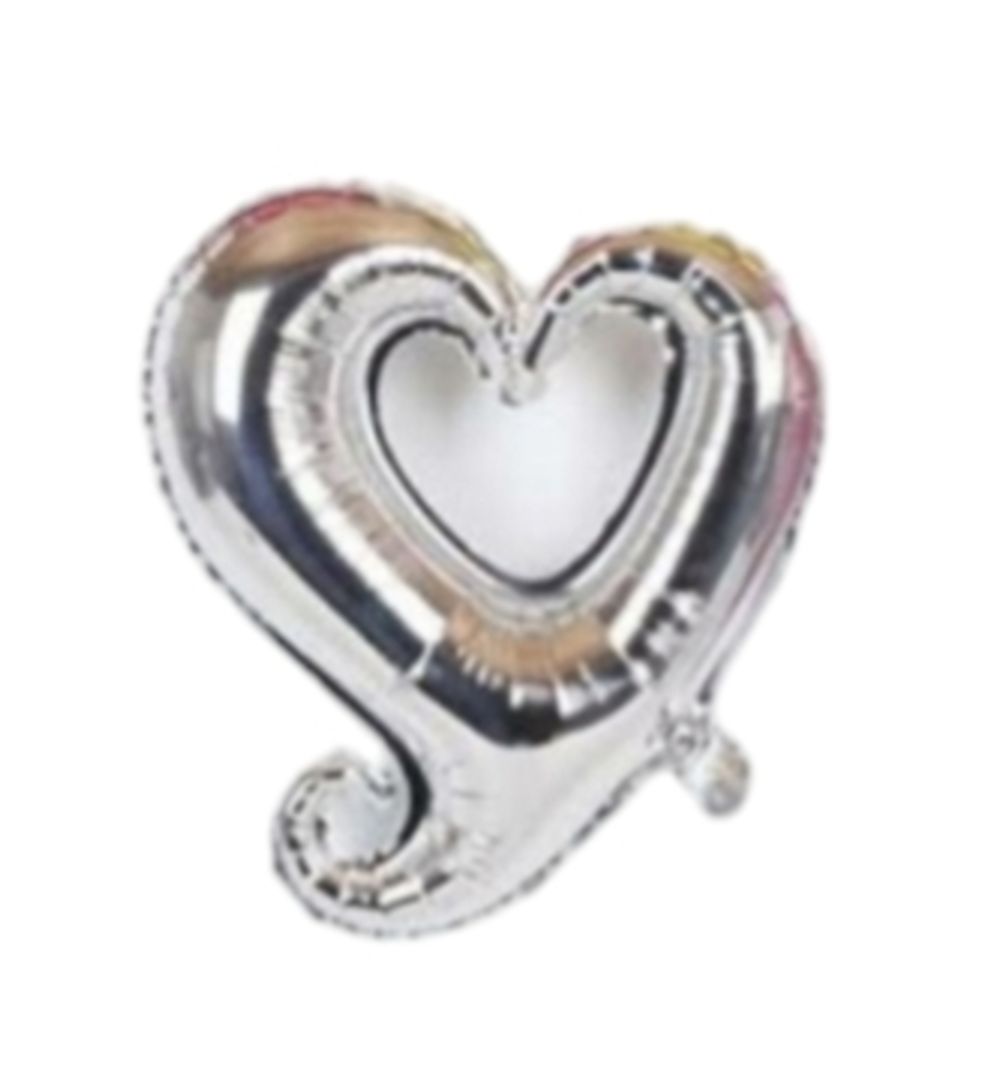GLOBO FOIL CORAZON ABIERTO 18' 