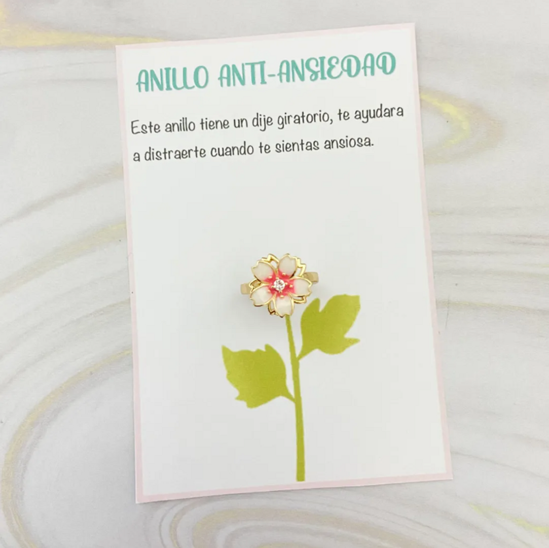 ANILLO GIRATORIO BLANCO