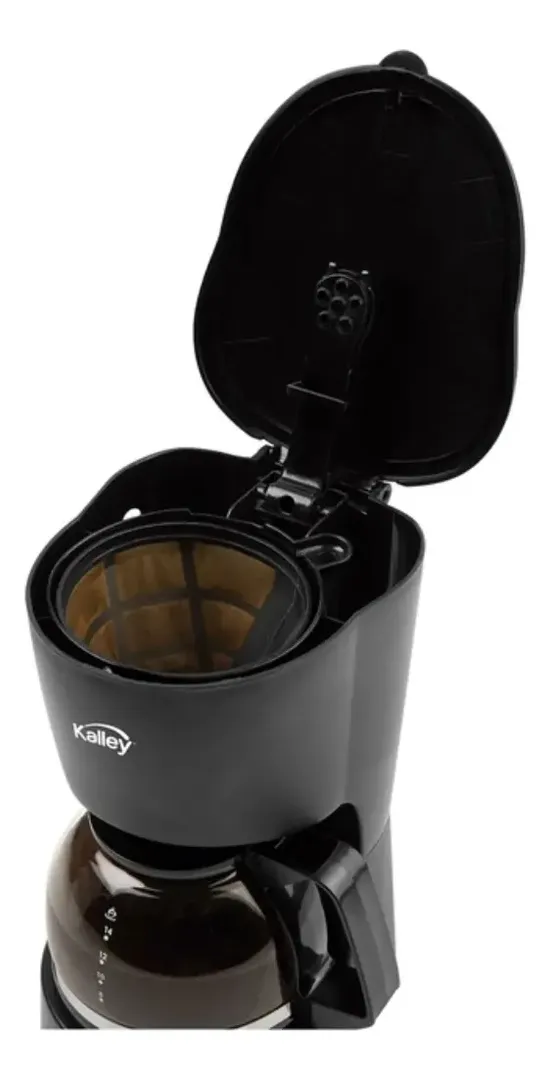 CAFETERA KALLEY 4 TAZAS NEGRA