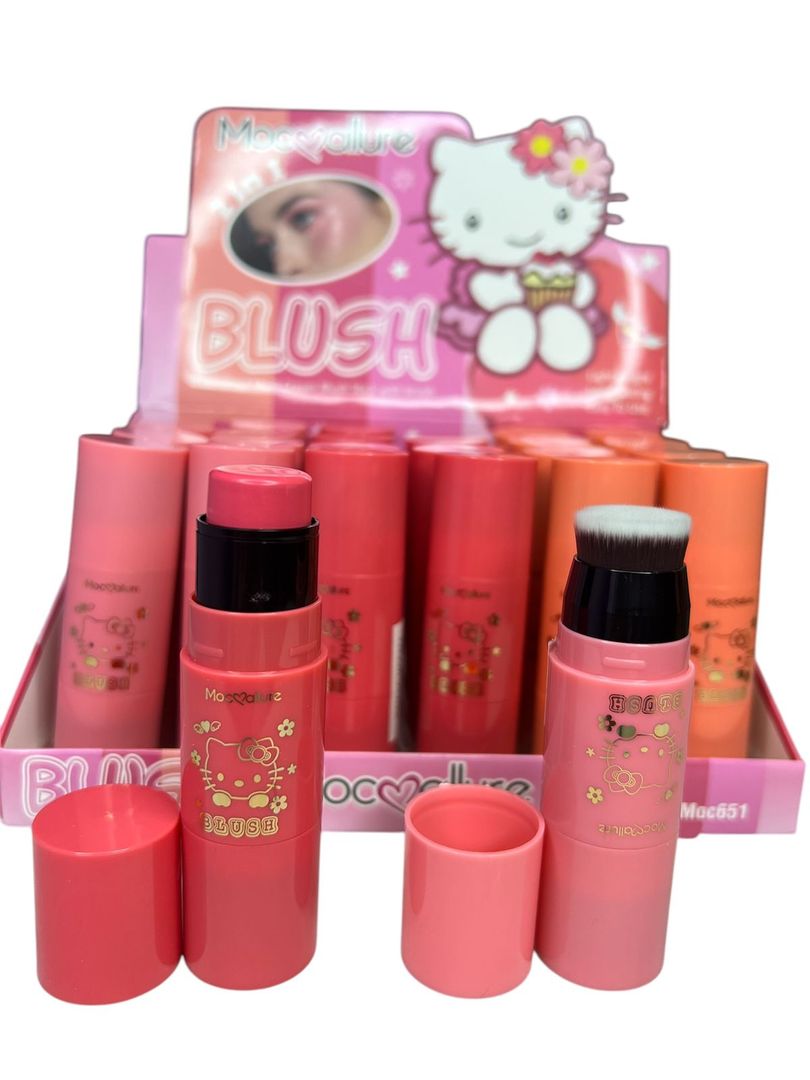 BLUSH EN BARRA 2 en 1 MOCALLURE