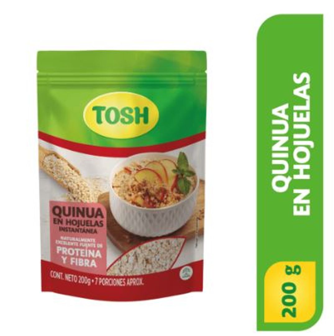 QUINUA HOJUELAS TOSH*200G