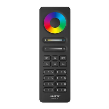 CONTROL REMOTO 8 ZONAS NEGRO  - imagen 1