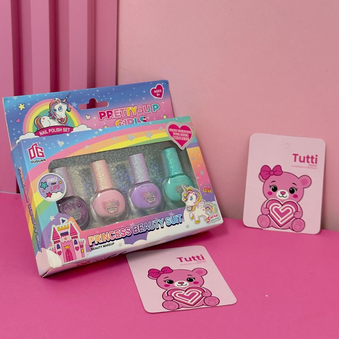 KIT DE ESMALTE INFANTIL 