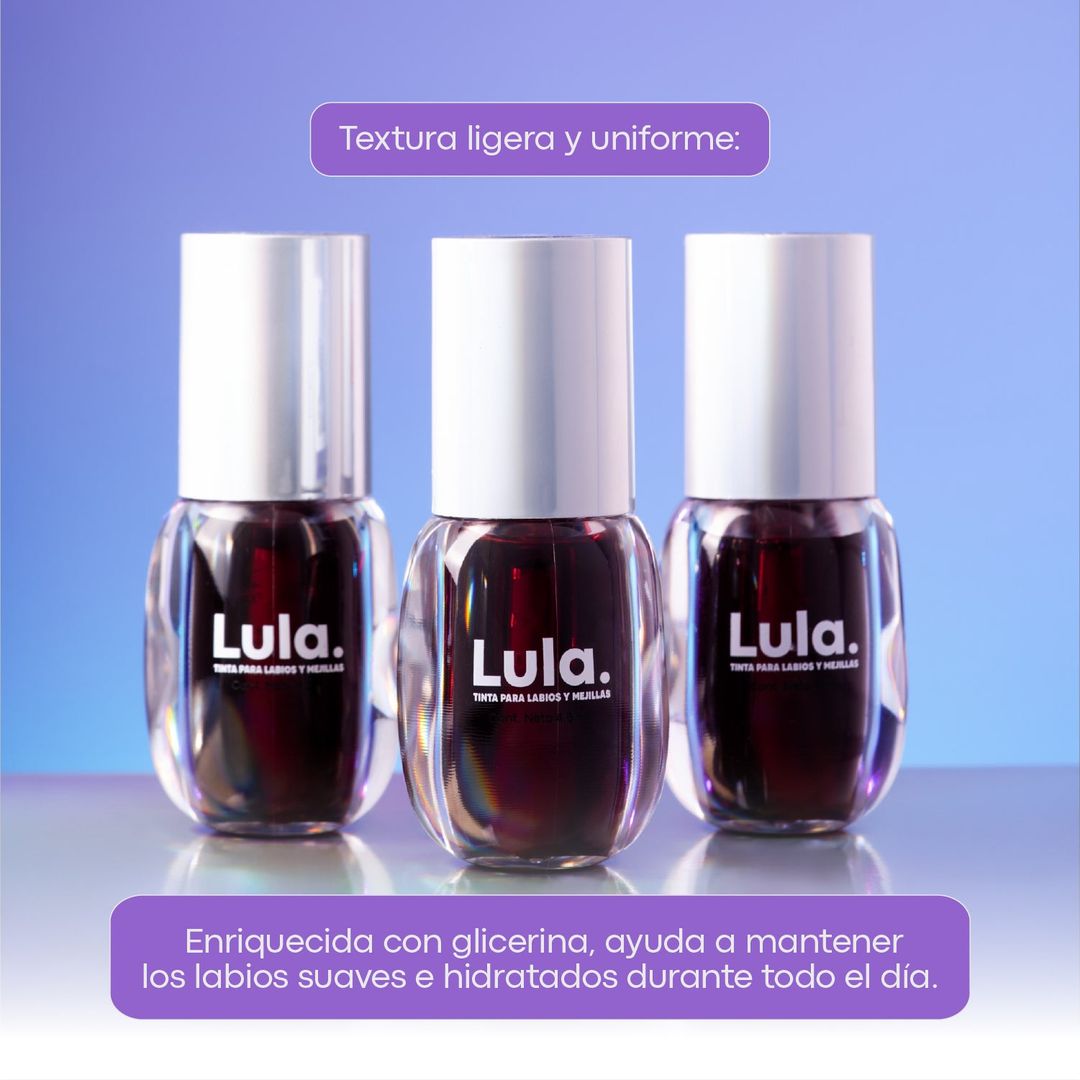 TINTA DE LABIOS Y MEJILLAS LULA