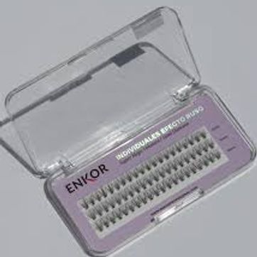 Imagen del producto Enkor Pestañas Individuales Efecto Ruso 12 mm