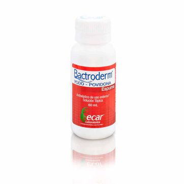 Imagen del producto BACTRODERM (YODOPOV) ESPUMA ECAR X 60ML