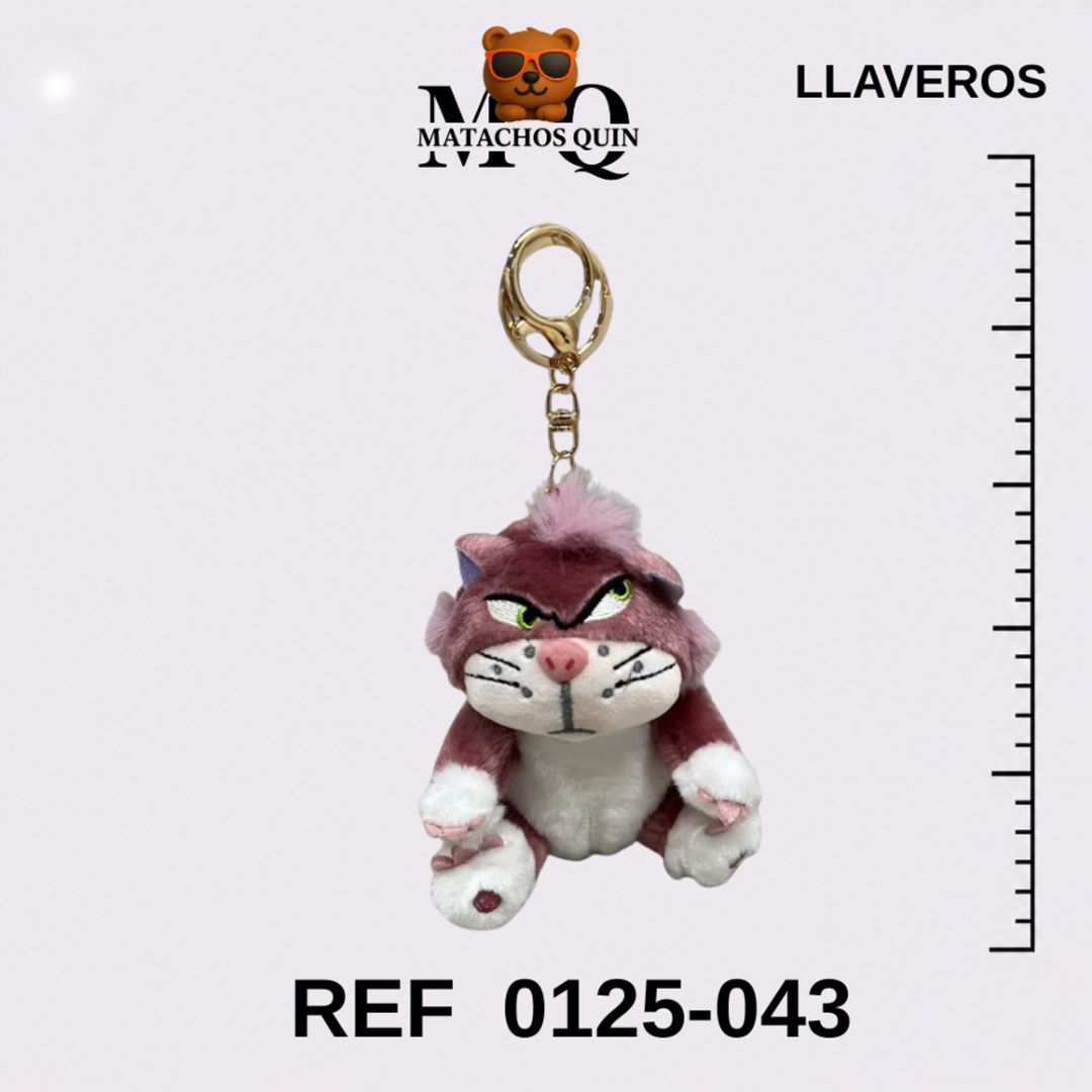 LLAVEROS DEL GATO LUCIFER SURTIDO