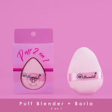 Imagen del producto Puff blender + borla 2 en 1
