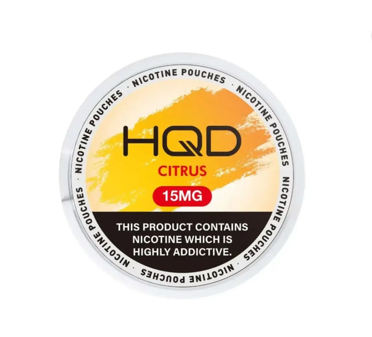 HQD Citrus 15mg Parches De Nicotina