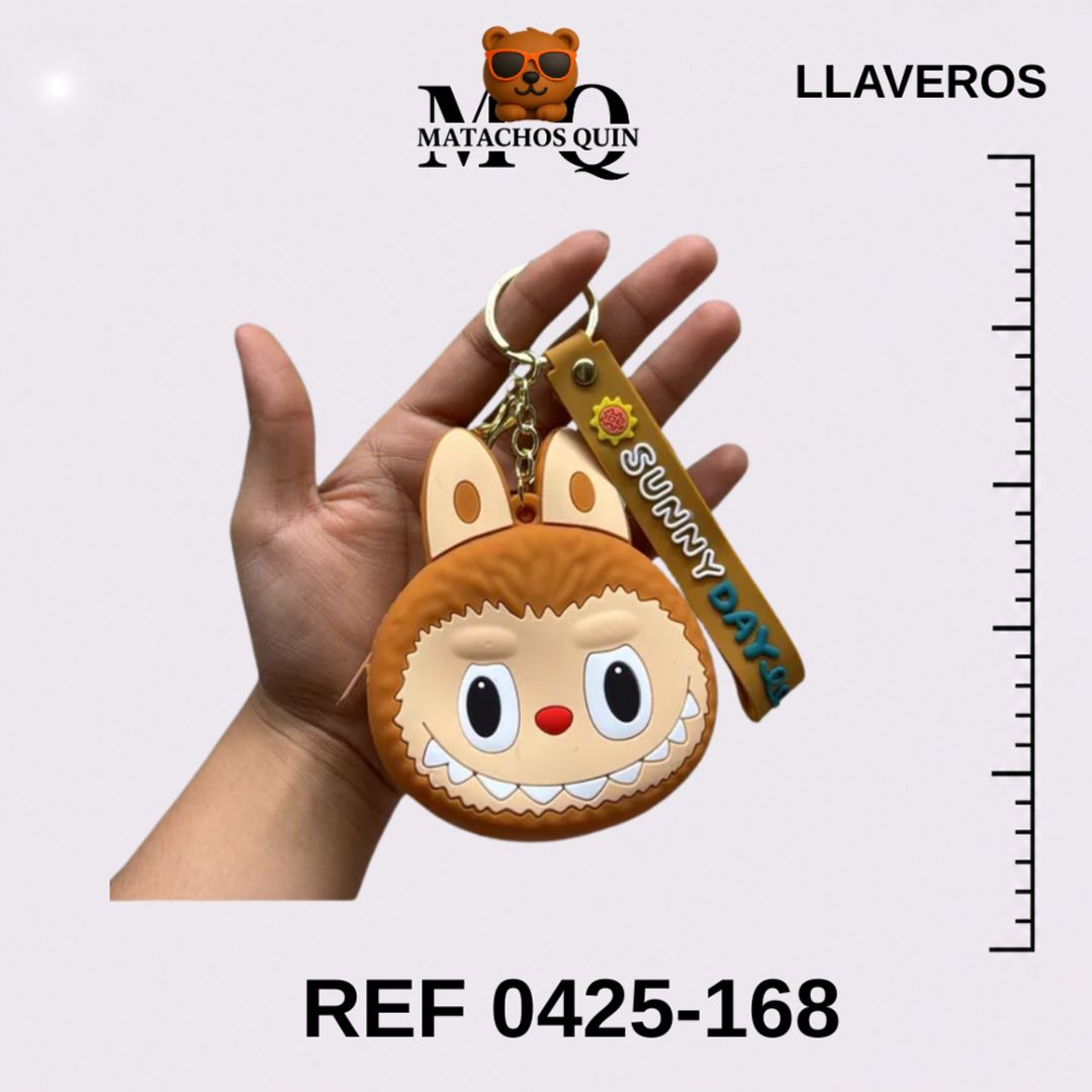 LLAVEROS TIPO MONEDERO DE LABUBU