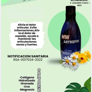 Imagen del producto MW ARTREFIN JARABE
