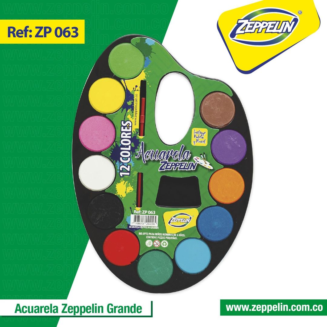 ACUARELA X 12 GRANDE