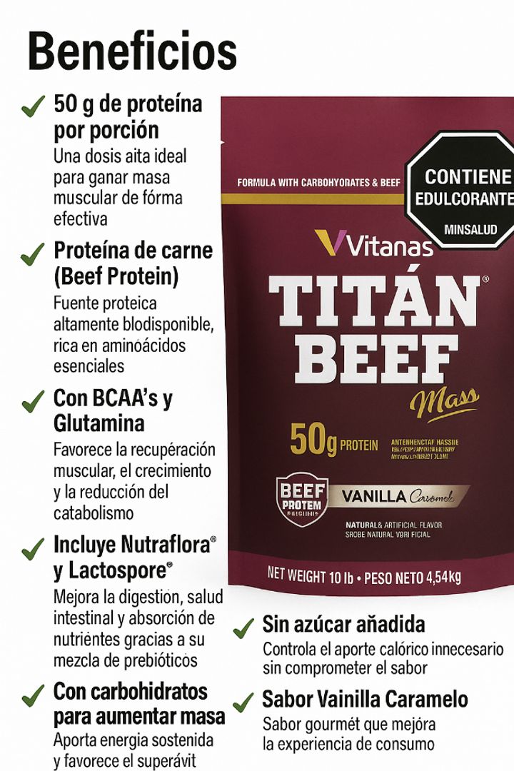titan beef mass 10 libras