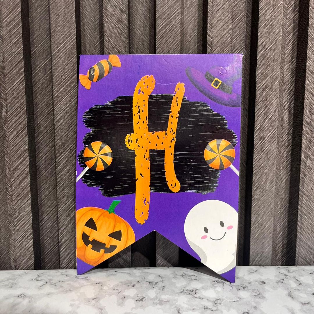 LETRERO HAPPY HALLOWEEN 