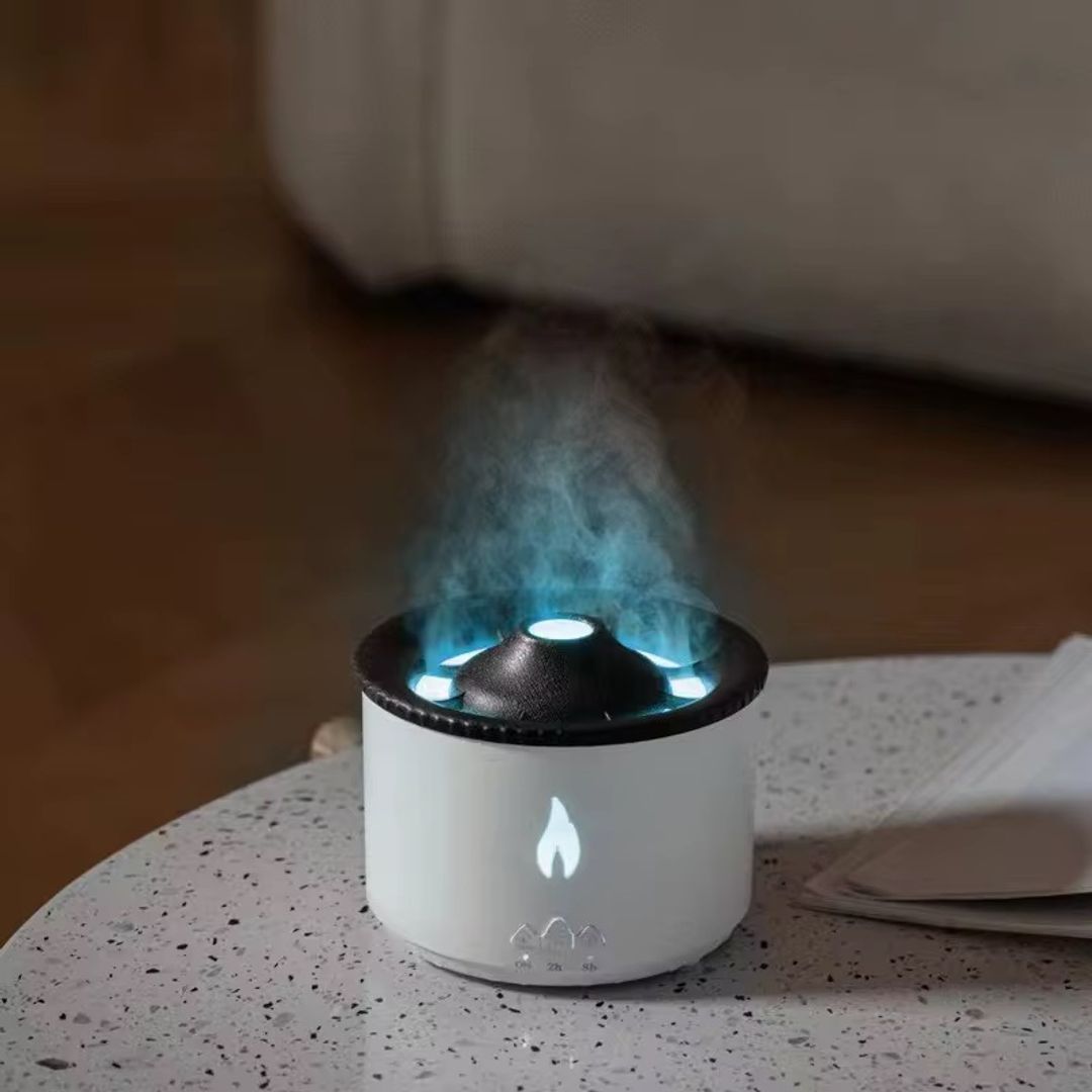 Humidificador ultra sonido efecto llama 