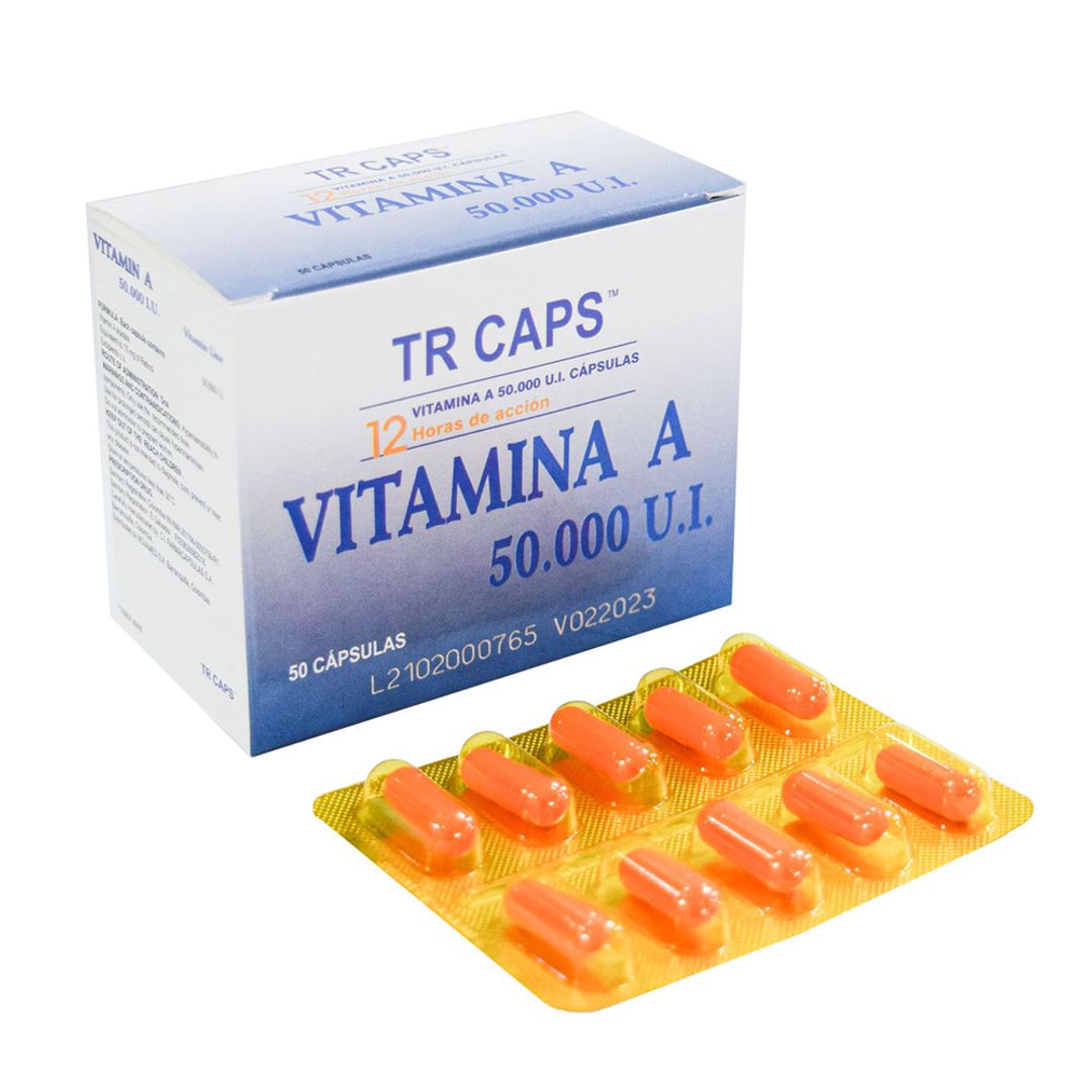 VITAMINA A 50.000 UI NOVAMED SOB X 10 CAPS