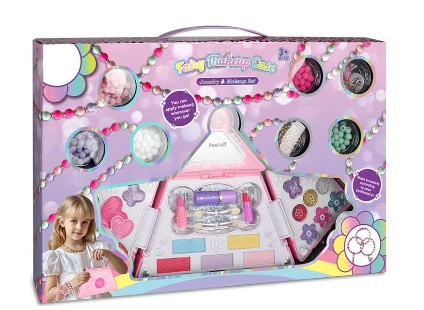 BOLSO MAQUILLAJE BOTON 