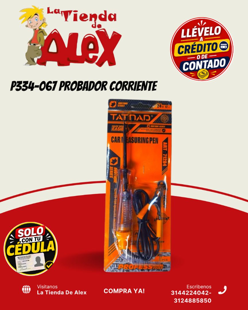 P334-067 PROBADOR CORRIENTE
