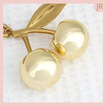 Lindo LLavero Tendencia Cerezas Doradas - imagen 2