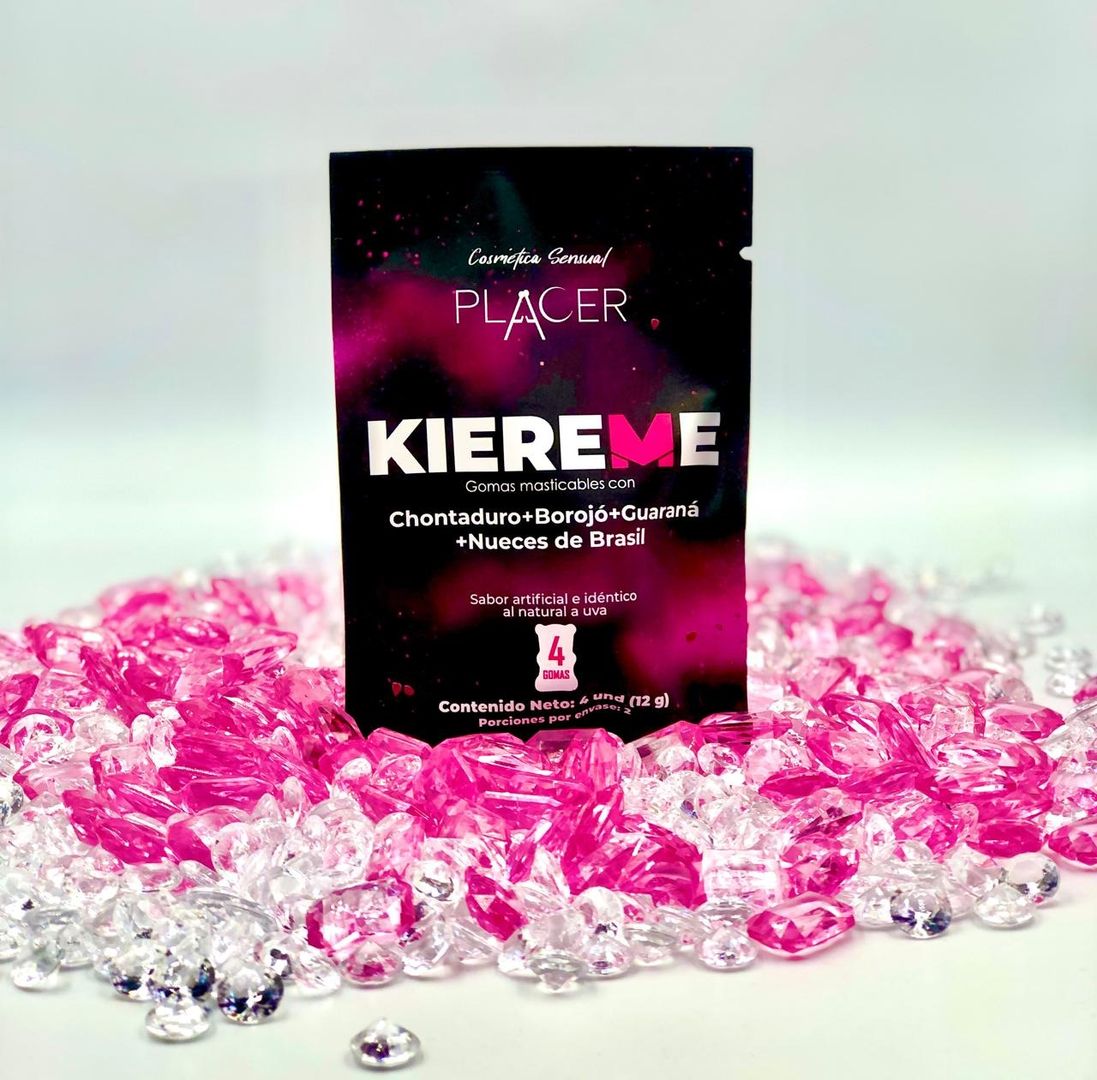 GOMITAS POTENCIADORAS KIEREME X4