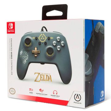 Imagen del producto CONTROL NINTENDO SWITCH ZELDA ALAMBRICO