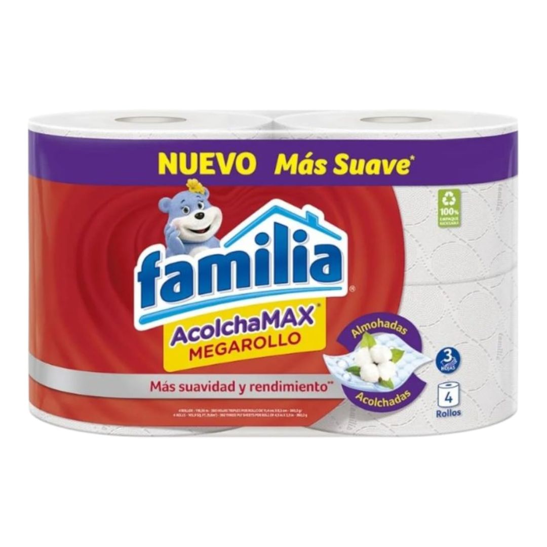  U. FAMILIA MEGA X 4 ROLLOS 