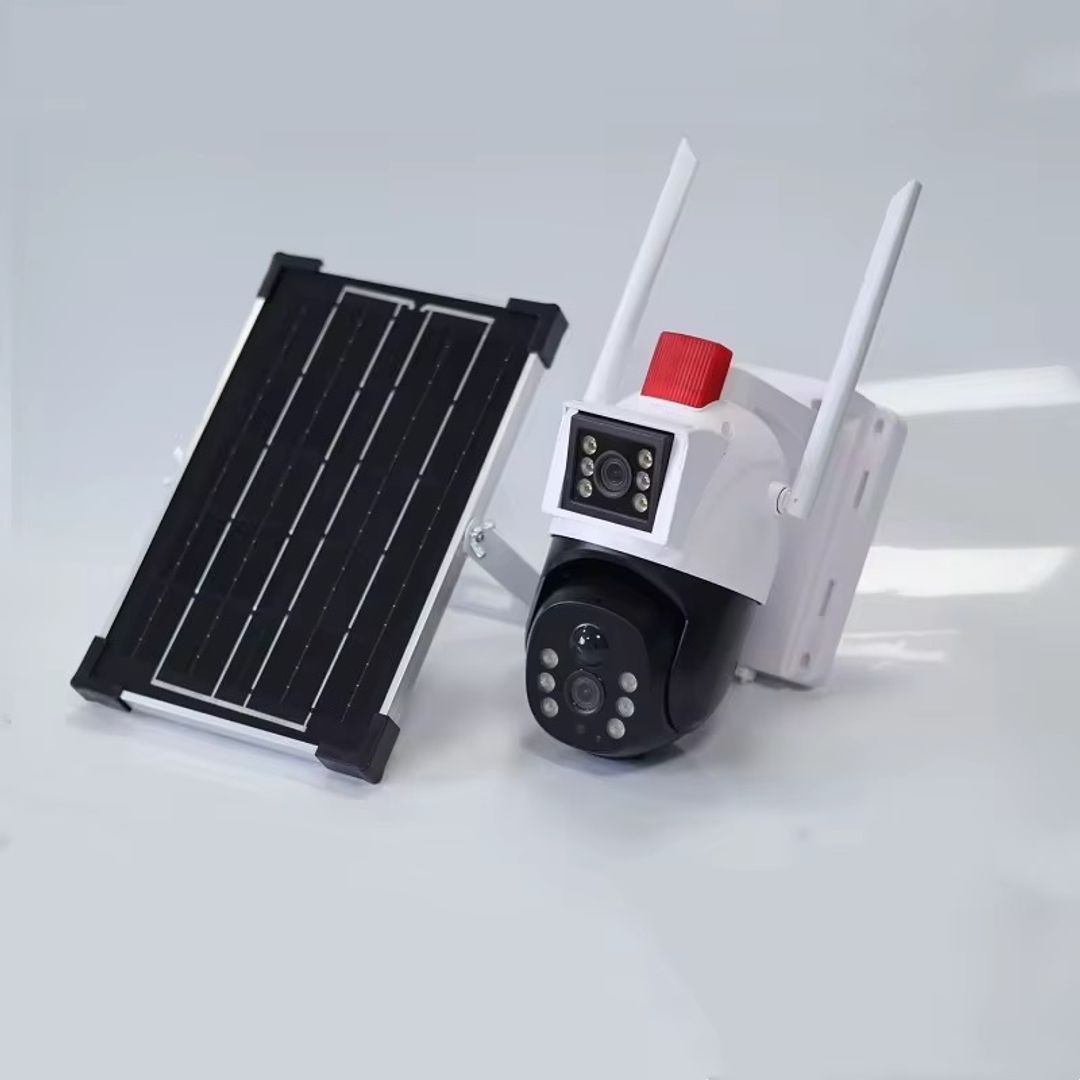 CAMARA DE SEGURIDAD 2 EN 1 SOLAR T12