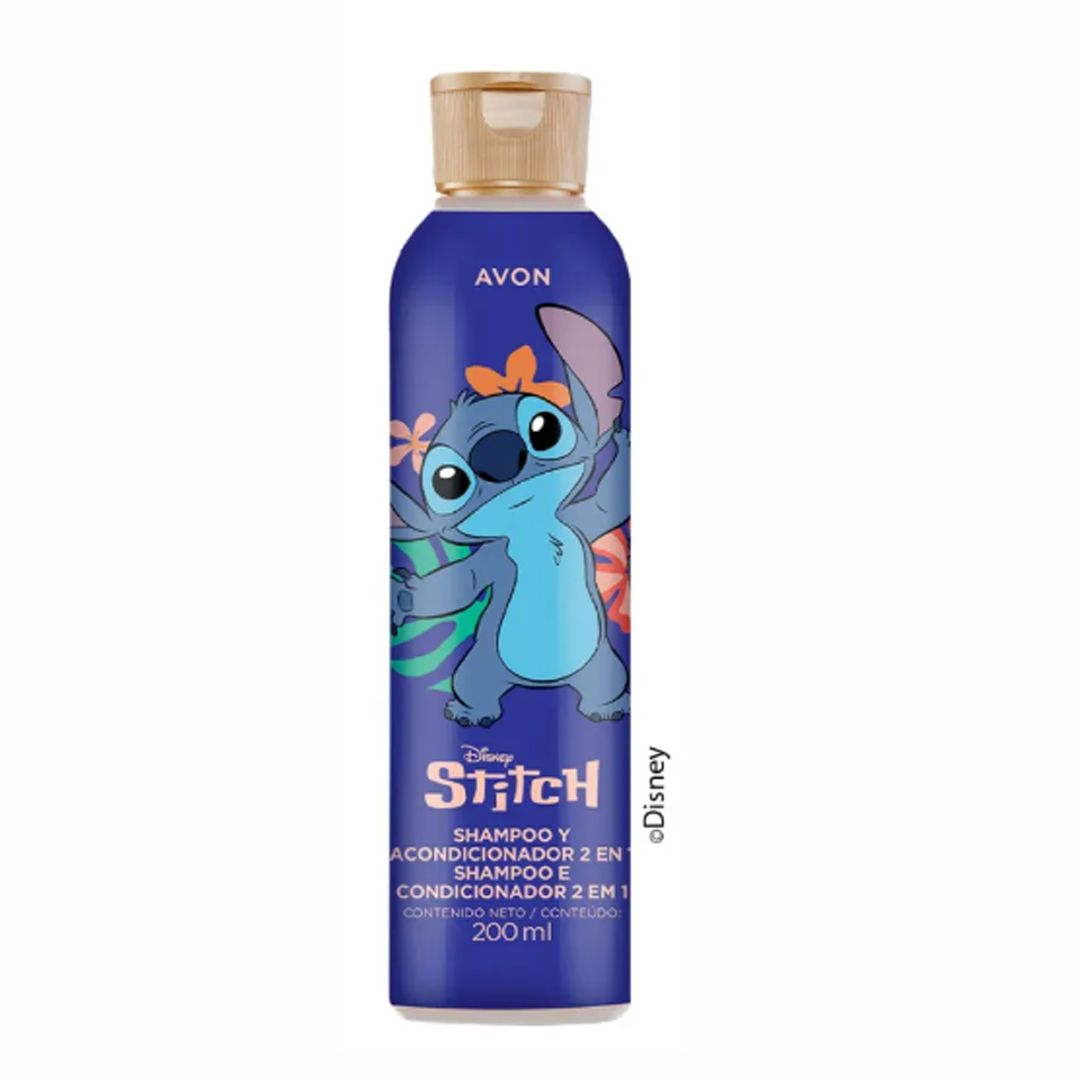 SHAMPOO 2 EN 1 STITCH DE DISNEY AVON 200 ML