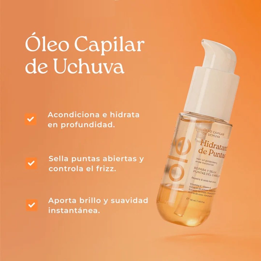 Oleo bifásico de uchuva. Ole