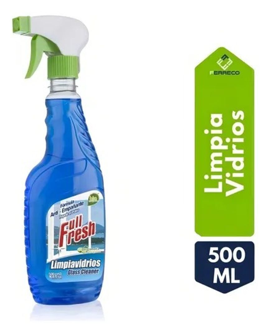  C. LIMPIAVIDRIOS FULLER X 500 ML + ATOMIZADOR