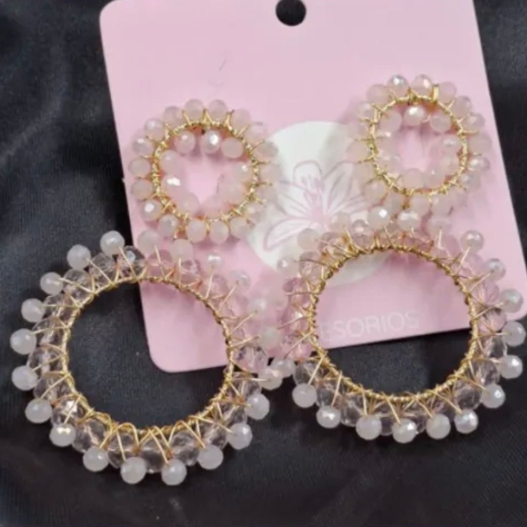 ARETA TEJIDA REDONDA DOBLE