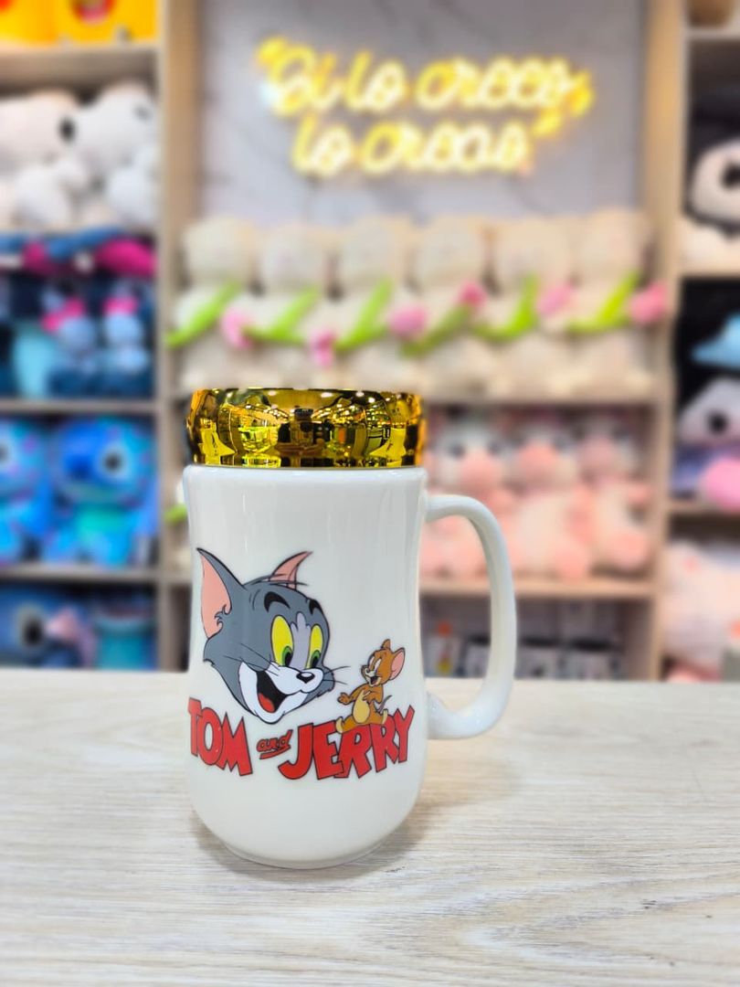 MUG TAPA ESPEJO TOM Y JERRY V2