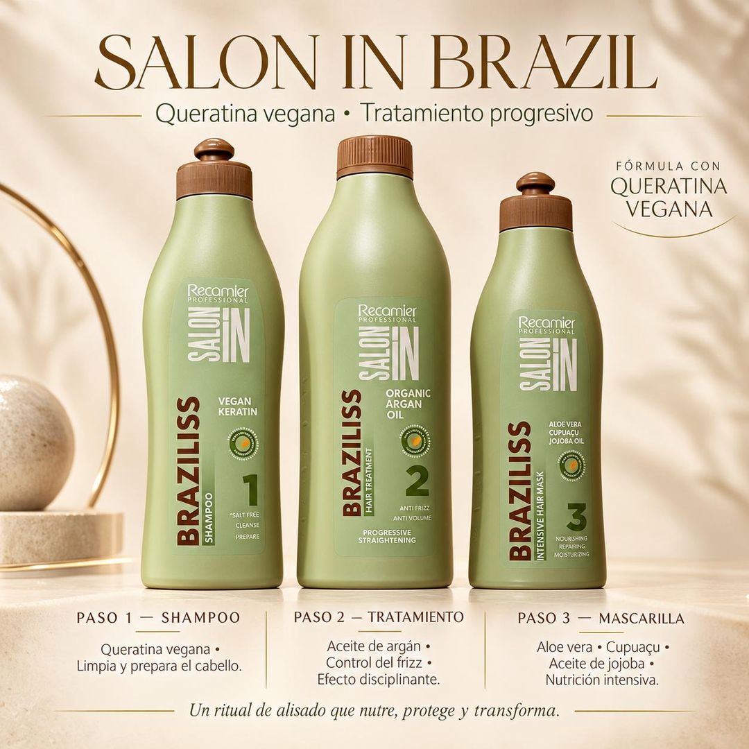 RECAMIER SALON IN BRAZIL KERATINA VEGANA*LITRO