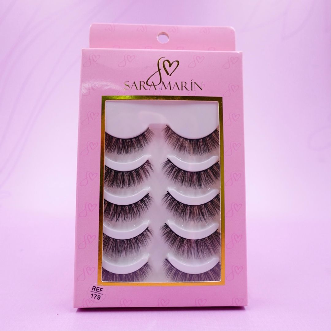 PESTAÑAS ENTERAS X5 SARA MARIN 