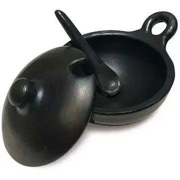 Imagen del producto  AJICERA DE BARRO CON CUCHARA LA CHAMBA