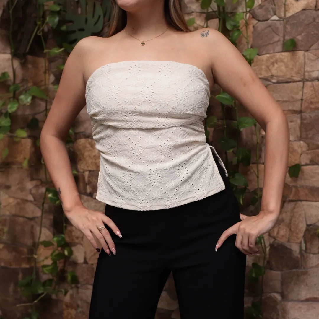 Blusa straple 